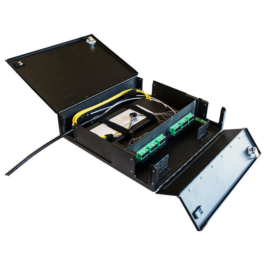 Lynn 2 LGX CORE™ (Twin) Wall Mount Fiber Patch Panel Enclosure (Unloaded)