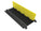 Kable Kontrol ATLAS Cable Protector Ramp - 2/3/5 Channels - Rubber - Black Base With Yellow Lid