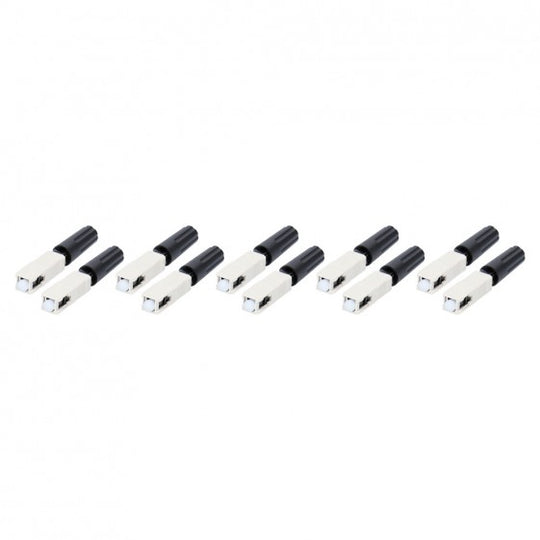 Ethereal SC 50/125 OM3 Connectors, 10 Pack 