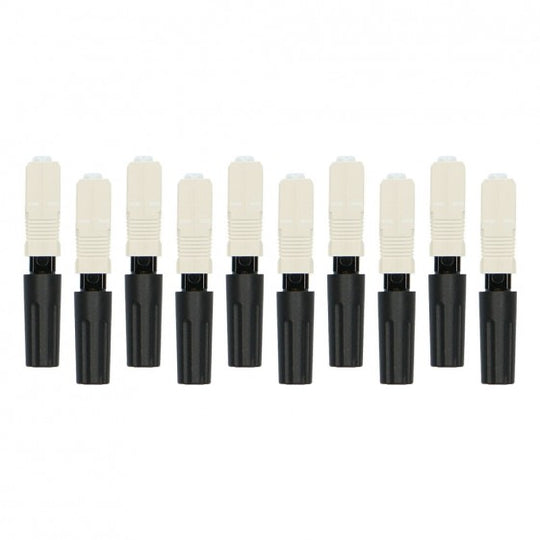 Ethereal SC 50/125 OM3 Connectors, 10 Pack 