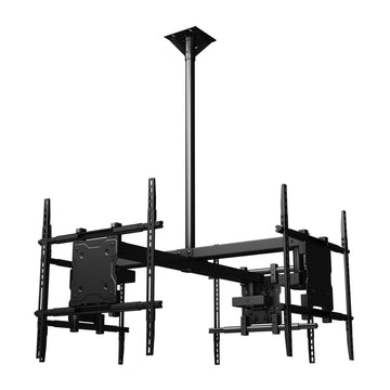 Crimson-AV CQUAD65 TV Ceiling Mount for up to (4) 37 to 65 Inch Screens