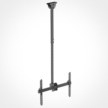 Rhino Brackets Articulating Ceiling TV Bracket with 22 to 36 Inch Incremental Adjustable Pole - 37 to 70 Inch