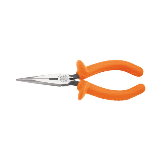 Klein Tools D203-6-INS Long Nose Pliers, Insulated, 6-Inch