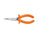 Klein Tools D203-7-INS Pliers, Long Nose Side-Cutters, Insulated, 7-Inch