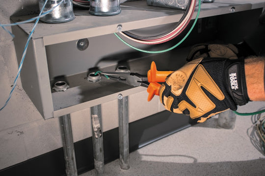 Klein Tools D203-8-INS Long Nose Pliers, Insulated, 8-Inch