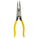 Klein Tools D203-8NCR Pliers, Long Nose Side Cutters, Strip/Crimp 8-Inch