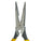 Klein Tools D203-8NCR Pliers, Long Nose Side Cutters, Strip/Crimp 8-Inch