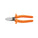Klein Tools D220-7-INS Insulated Pliers, Diagonal Cutters, 7-Inch