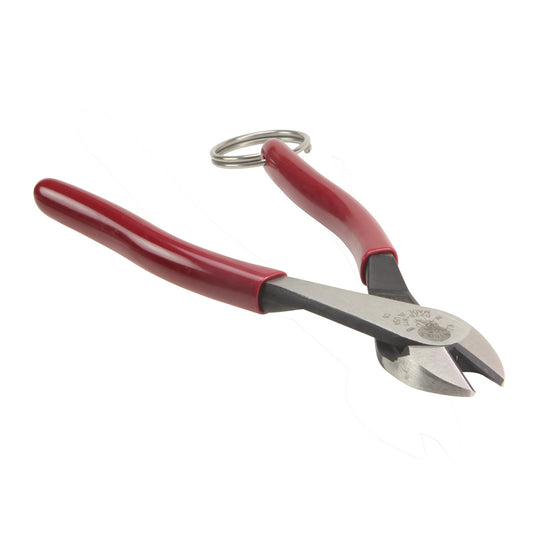 Klein Tools D228-8TT Pliers, High Leverage Diagonal Cutters with Ring
