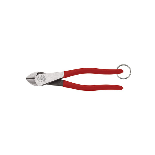 Klein Tools D228-8TT Pliers, High Leverage Diagonal Cutters with Ring