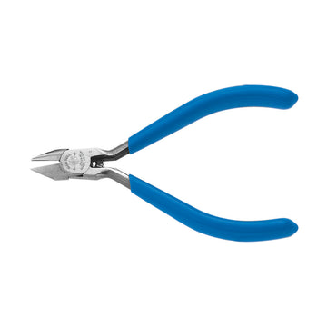Klein Tools D259-4C Diagonal Cutting Pliers, Pointed Nose, Extra-Narrow Jaw, 4-Inch