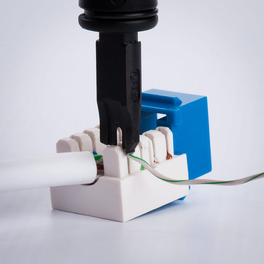 Cat6 Keystone Jack - 110 Style