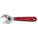 Klein Tools D506-4 Adjustable Wrench, Plastic Dipped, 4-Inch