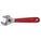 Klein Tools D506-4 Adjustable Wrench, Plastic Dipped, 4-Inch