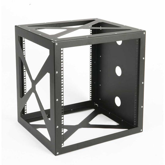 Kendall Howard Wall Mount Rack, Side Load - 12U