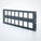 Kendall Howard Cable Routing Blank - 2U