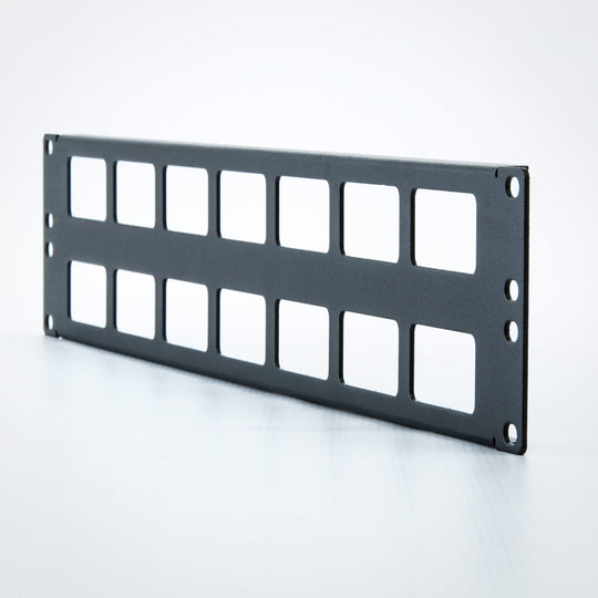 Kendall Howard Cable Routing Blank - 2U