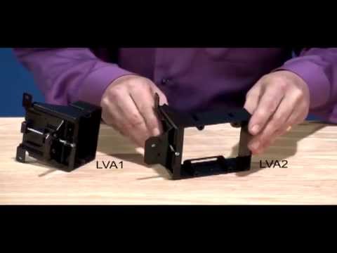 Arlington LVA2 Adjustable Depth Mounting Bracket, Dual Gang