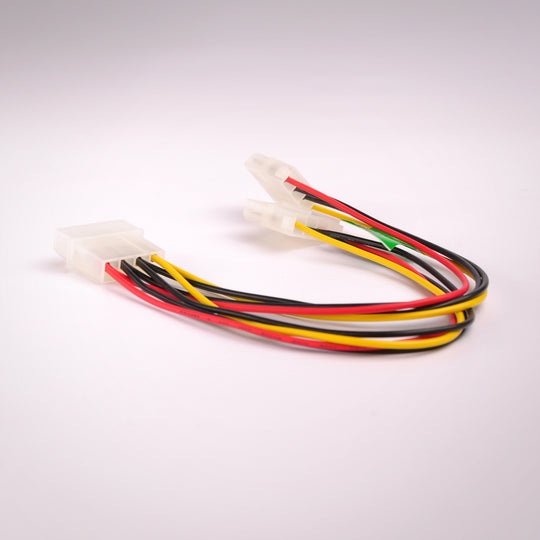 6 Inch 4 Pin IDE Power Y Splitter Cable