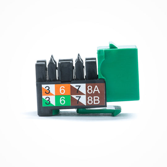 Cat5E Keystone Jack - 110 Style