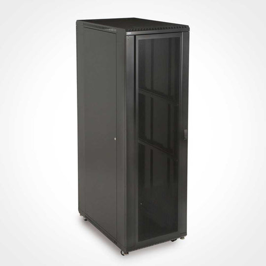 Kendall Howard LINIER Server Cabinet, Convex/Vented Doors, 36" Depth - 42U