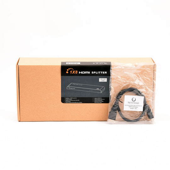 4K HDMI Splitter with 3D, UHD-HDR Support, 60Hz - 1x2, 1x4, 1x8
