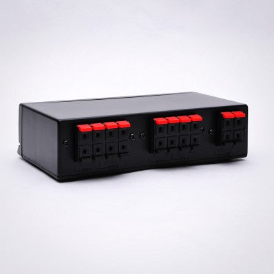 4-Way (1x4) Stereo Speaker Switch Box - Terminal Type