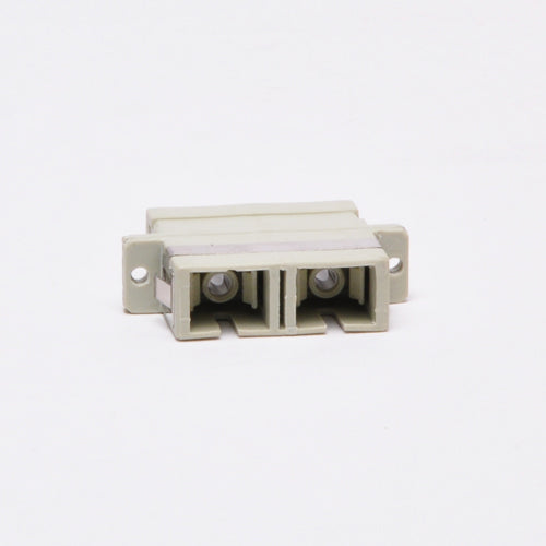 Fiber Adapter - SC-SC Female to Female Multimode Duplex, Plastic