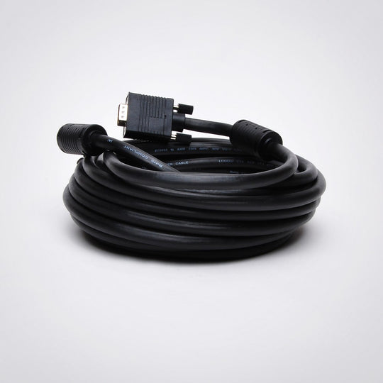 SVGA Male to Female Cable - Double Shielded with Dual Ferrites