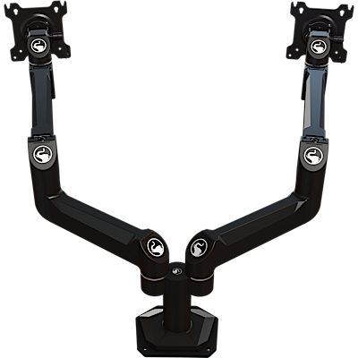 Crimson-AV Dual Link Dual Monitor Desktop Arm