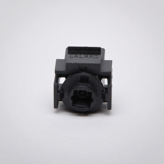 TOSLINK Keystone Jack - Recessed Female to Female Coupler