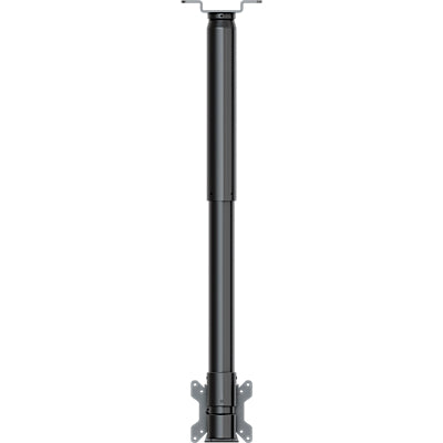 Crimson-AV Complete Ceiling TV Bracket Installation Kit for 10-32 Inch Screens, 18-24 Inch Drop