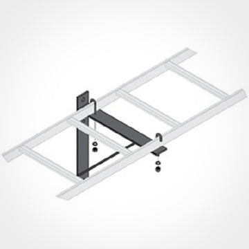 Middle Atlantic 24 Inch Triangle Wall Support Bracket
