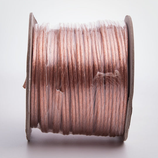 Flexible Clear Polarized Speaker Wire - 12AWG, 14AWG, 16AWG, 18AWG