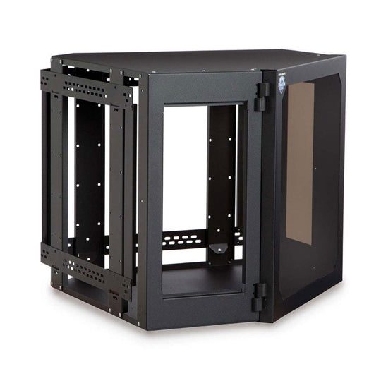Kendall Howard 12 Unit (12U) Corner Wallmount Cabinet