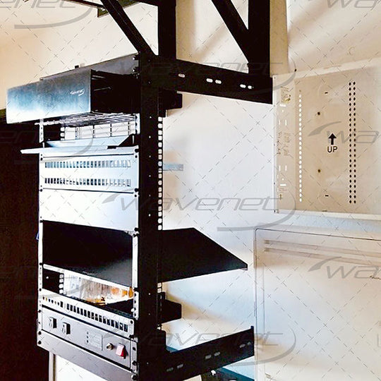 Wavenet 18" Depth Open Frame Wall Rack