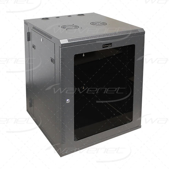 Wavenet Double Section Swing Out Wall Mount Cabinet