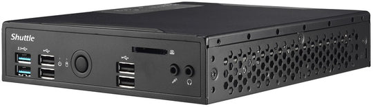 Shuttle XPC Slim DS10U Intel Whiskey Lake Celeron 4205U, Dual Gigabit LAN, Fanless