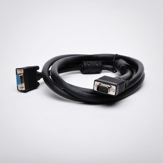 SVGA Male to Female Cable - Double Shielded with Dual Ferrites