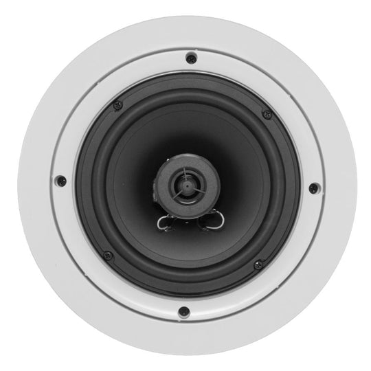 Current AudioAX-MINI4 4 Zone Streaming Multi Room Audio System plus 4 pairs BCS65 6.5" In-ceiling Contractor Series Speaker Bundle