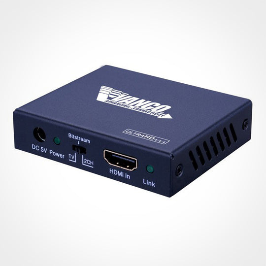 Vanco HD4KAE 4K HDMI Audio Extractor