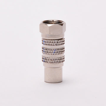 RCA Female to Coax F-Type Male Adapter