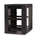 Kendall Howard LINIER Fixed Wall Mount Cabinet, Glass Door - 15U