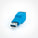 USB 3.0 Type A Male to USB Type B Female Adapter