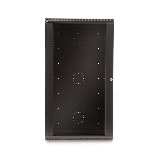 Kendall Howard LINIER Swing-Out Wall Mount Cabinet, Glass Door - 22U