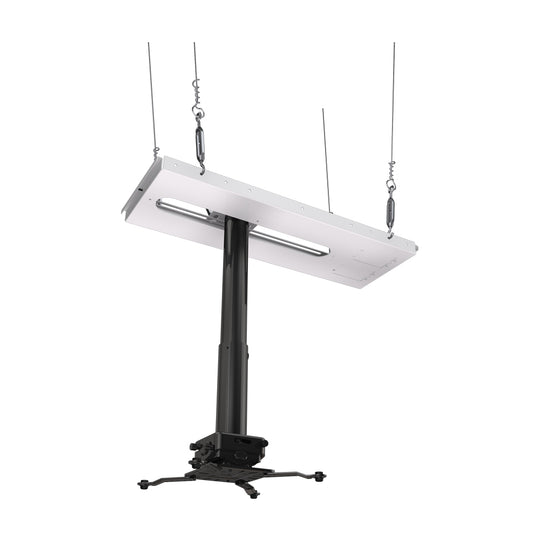 Crimson-AV JKS3-18A 12 to 18 Inch Suspended Projector Ceiling Mount with JR3 Universal Adapter (up to 60lbs)