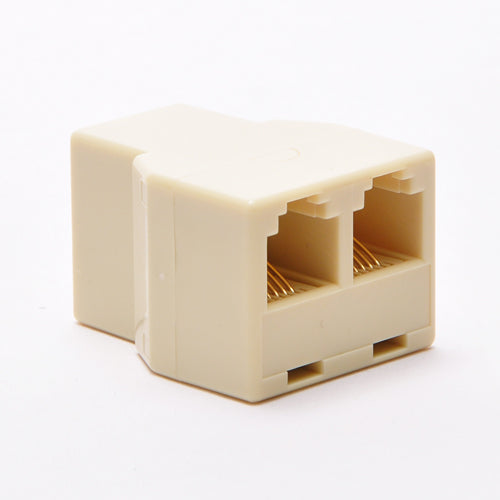 RJ11 Modular T1 Jack to 2 Jacks