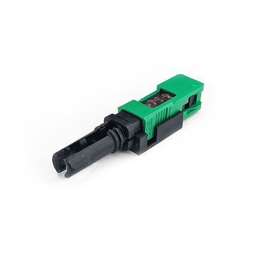 SCP-EasyFiber™ Premium SC/APC Simplex Single Mode OS2 9/125 Prepolished Field-Installable Mechanical Fiber Optic Connector for 250µm/900µm Distribution & 2.0mm Duplex Zip Cable