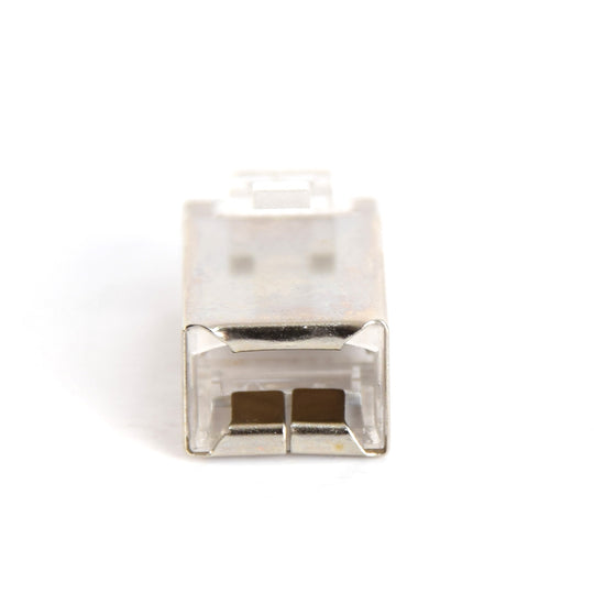 Vertical Cable Cat5E RJ45 Shielded Feed Through Plug 100 Pack
