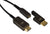 SCP Active Optical 4K HDR HDMI Cable Fiber/Copper Hybrid with Detachable Connector CL2 In-Wall Rated (32.8-98.4ft)